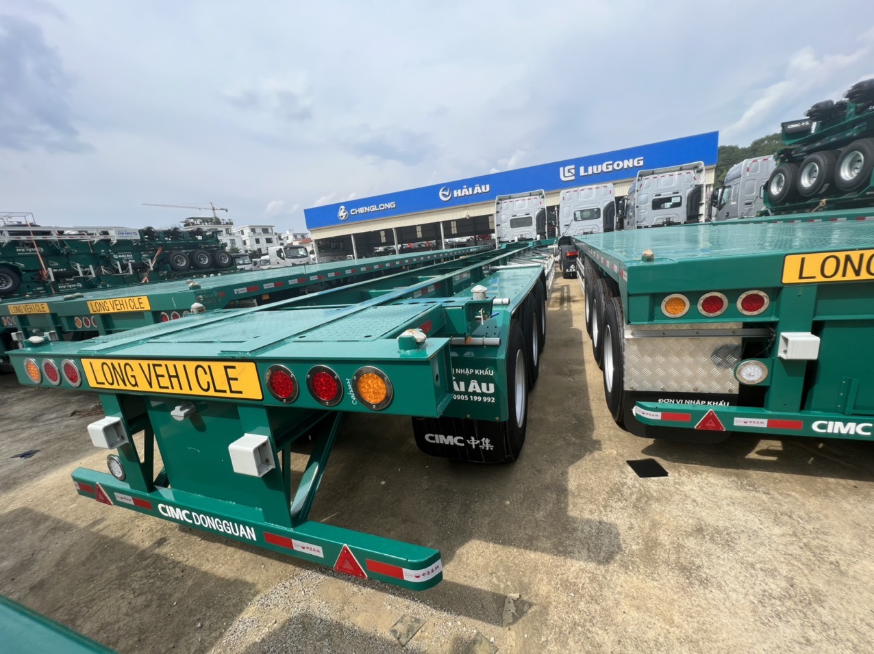 Mooc Cổ Cò 3 Trục 48 Feet CIMC