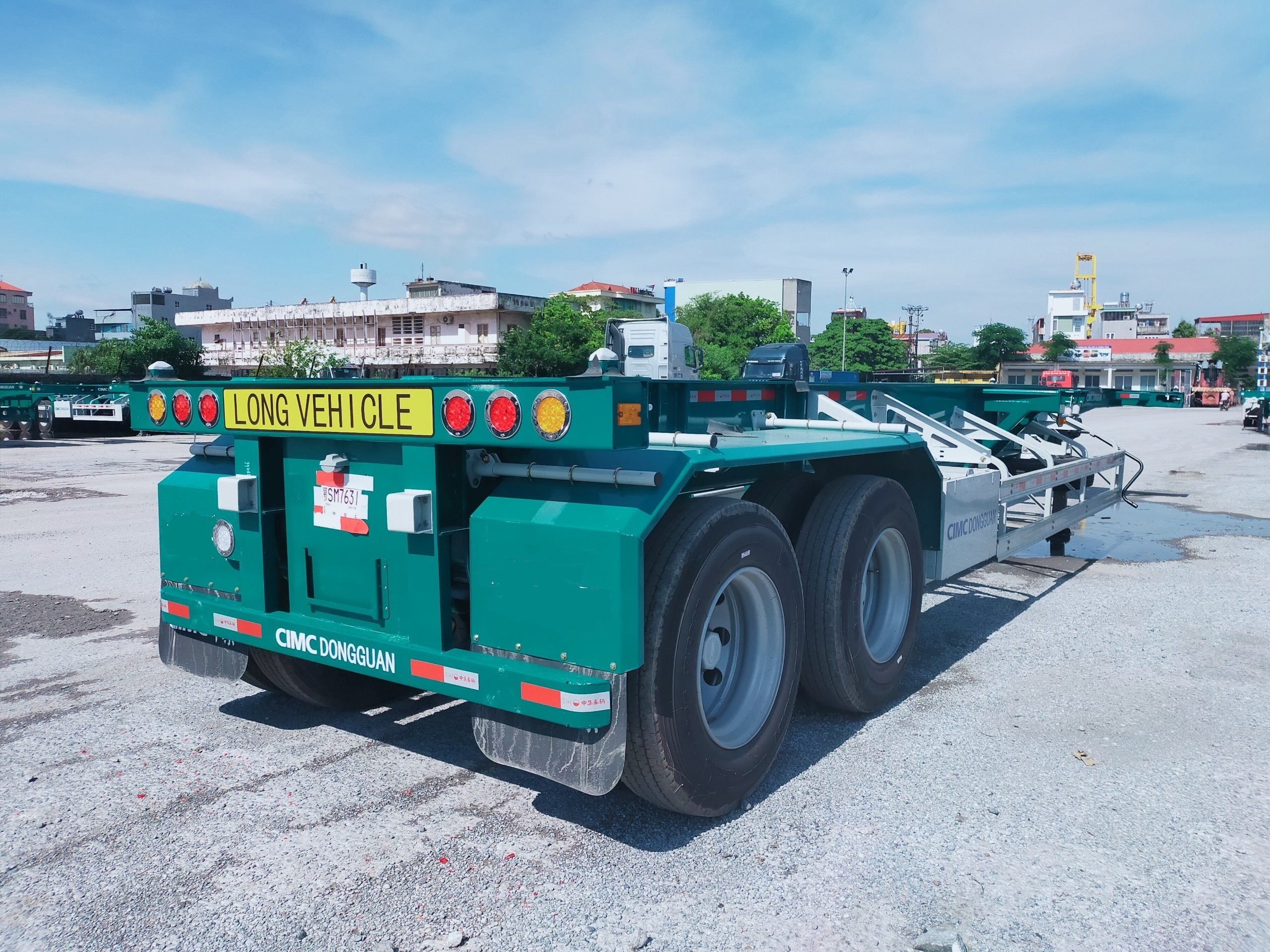 Mooc Xương 2 Trục 40 Feet CIMC