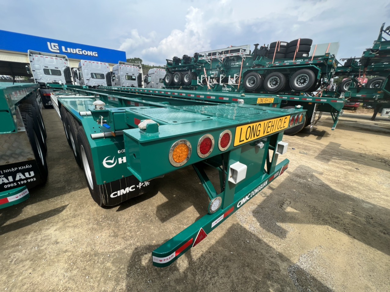 Mooc Cổ Cò 3 Trục 48 Feet CIMC