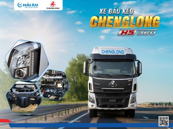 ĐẦU KÉO CHENGLONG FLEX 360HP - DẪN ĐẦU PHÂN KHÚC ĐẦU KÉO 1 CẦU